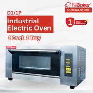 The Baker Digital Electric Deck Oven D1/1P for Bakers