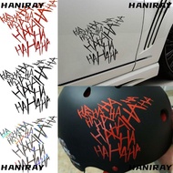 HANIRAY Car Sticker Waterproof Reflective Decor Window Bumper Auto Decoration HAHAHA