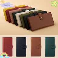 FANSIN Envelopes Money Saving Challenge, Save Money PU Money Collection Book, Waterproof Portable Re