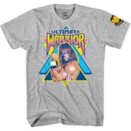 Men's cotton T-shirt WWE Men's Ultimate Warrior T-Shirt Fast Shipping 4XL , 5XL , 6XL