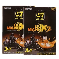 Combo 2 Hộp Cà phê G7 sữa 3in1 Gu Mạnh X2 Hộp 12 Gói