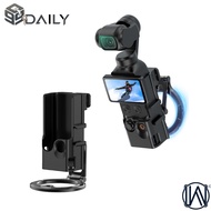 99% Ready Stock DJI Pocket4 Pro 3 Magnetic Expansion Bracket Metal Ring Multifunctional Expansion Fr