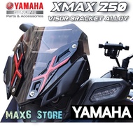 YAMAHA XMAX V2 BRACKET WINDSHIELD CNC ALLOY VISOR WINDSCREEN BRACKET HOLDER BRACKET XMAX250 VISOR SIDE COVER ALLOY BRACK
