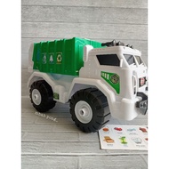 Jumbo large garbage truck toy, truck toy, children's truck toy, garbage truck + trash can