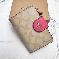 2026 New for Women Zipper pocket PVC Medium and long folding wallet Official Store genuine Authentic
