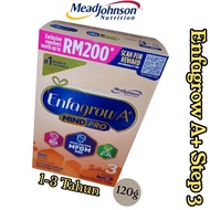 ​[1 Pack] Enfagrow A+ MindPro Step 3 120g (1-3 Years) Growing Up Milk Powder Susu Enfalac Trial Pack