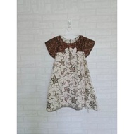 Children's batik Dress size XL for ages 8-9 years