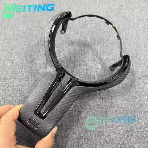 suitable for BMW M Series F80 F82 F10 F06 F12 F13 F15 F16 M-sport Steering wheel carbon fiber cover 