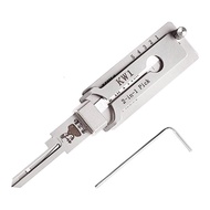 2in1 Lishi Tools For Door Civil Lock Opener Hand Tool Lishi 2 in 1 KW1