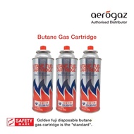 Golden Fuji Butane Gas Cartridge 3 x 1 pack