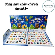A-Z Magnetic Letter Magnetic Board for Children from 3 Years Old - Helps Children Learn Letters Whil