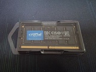 ®️32GB DDR5 Crucial DDR5 5600Mhz Sodimm Ram So-dimm 32GB 記憶體 快取記憶體 閃存 內存 4800 Laptop 手提電腦 電競電腦 Gamin