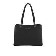 Pierre Cardin Tas Women Hand Bag Casual Work Bag Tote Bag Sling Branded Import 9121514701Blah-black