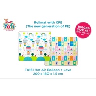 Yofi Playmat 200cm x 180cm x 1.5cm | Floor Mat | Floor Carpet | Play Mat