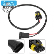 HEEPDD KIMISS Headlight Socket Cables  2pcs H11 Female 9006 HB4 9012 9006XS Male Fog Light Conversio