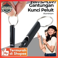 GANTUNGAN TaffSPORT Aluminum Whistle Keychain - HW1139