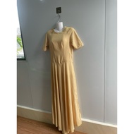 Cream ao dai size xll N88, E76