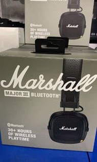 全新 MARSHALL MAJOR III  藍牙耳機 HEADPHONE
