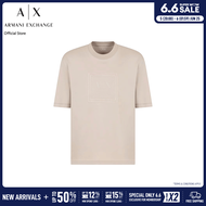 Armani Exchange เสื้อยืดผู้ชาย รุ่น XM000358-AF10364-U6154 - สีเบจ