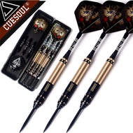 CUESOUL Dragon Series 23g/25g/27g Steel Tip Darts Professional 3 Piece Anti-break Darts Set