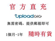 uploadgig.com 高級會員官方升級 充值 代付 1個月 3個月 6個月 1年 隨時有貨