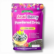 Fitgum Acai Berry Powdered Drink w/ Chia Seeds