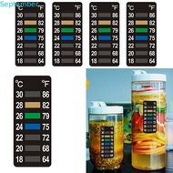 SEPTEMBER 5Pcs Digital Fish Tank Thermometer, Dual Scale C/F Discolor Aquarium Number Sticky, High Q
