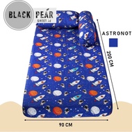 Plain Children's Patterned Bed Sheets 90x200x15 Single No. 4 Rubber Corners Only READY STOCK O9S1 BE