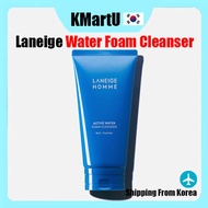 [Laneige] Homme Active Water Foam Cleanser mens Facial cleanser 150ml