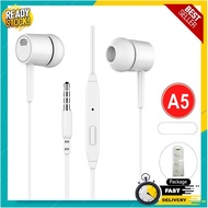 A5 Stereo Earphone Hi-fi Audio