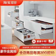 Horse Riding Track to Star blum Baibailong Drawer Cushioning Damping Pull Black Mercerized Drawer Sl