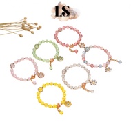 MATAHARI LS - C26 CRYSTAL BRACELET SUNFLOWER MODEL SMALL ASTER WOMEN'S JEWELRY ACCESSORIES