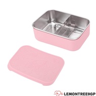 LEMONTREE9GP Lunch Storage Container, 2 Compartments 304 Stainless Steel Compartment Lunch Box, Port