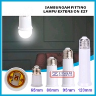 E27 Extension Lamp Fitting Connection 65mm 80mm 95mm 120mm E27 Extension Fitting/ Lamp Fitting Exten