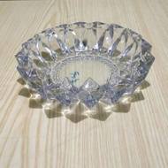 20cm Diameter Crystal Large Glass Ashtray With 18 Holes/Glass Ashtray