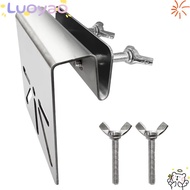 LUOYAO Gutter Bracket, Wall Mount Channel Mount Wall Mount Bracket, Raingutter Bracket Metal Gutter 