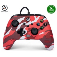 PowerA Enhanced Wired Controller for Xbox Series X|S, Xbox One, Windows 10/11 - Red Camo (Officially Licensed)