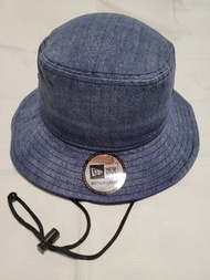 New Era x NY Yankee（MLB Team) 淨色洗水牛仔布Bucket