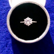 Cz Diamond Ring 2.7ct. Grade Aaa