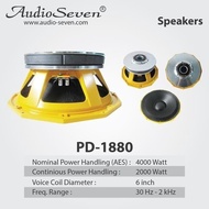 Komponen Componen Speaker Audio Seven PD 1880 Gale Series Original