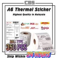 [READYSTOCK] A6 Thermal Sticker Air Waybill Sticker AWB Logistic Sticker Label Thermal Paper