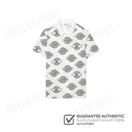 LACOSTE รุ่น GLOBE PRINT LACOSTE MOVEMENT POLO SHIRT CODE: PH6241 10 AU8 เสื้อโปโล เสื้อโปโลแขนสั้น 