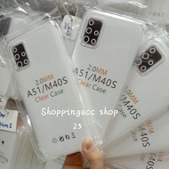 CLEAR CASE SAMSUNG A51 SILICONE CASE 2.0MM THICKBENING