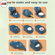 BS 2 In1 Dumpling Maker DIY Kit Wrapper Presser Manual Labor-Saving Ravioli Empanadas Dough Skin Mol