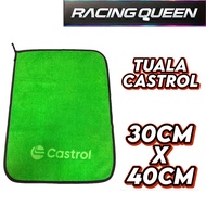 CASTROL LIMITED CLOTH TOWEL ACTIV VERSION MICROFIBRE CLOTH KAIN 40CM X 30CM MICRO FIBRE