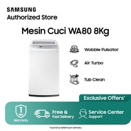 Samsung Mesin Cuci Top Loading Wobble Pulsator 8 Kg - WA80H4200SW