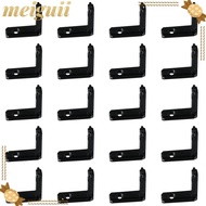 MEIGUII 20pcs Interior Inside, with Screws L-Shape Corner Connector, Hardware Brackets 2020 Series B
