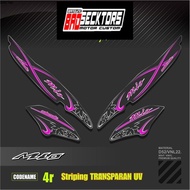 Decal Sticker Striping Variations Transparent Uv Mio Flower Mio Kembang Mio Sporty 2005/2006 Mio Lam