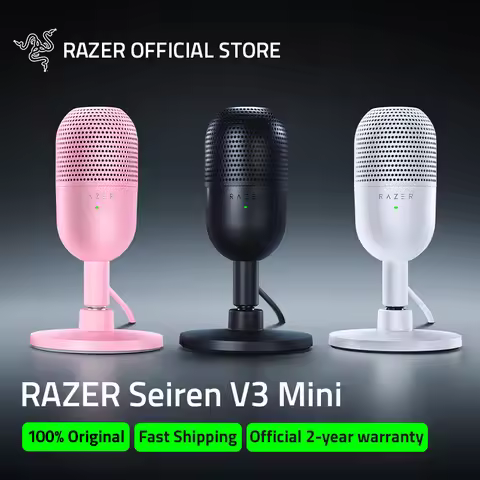 Razer Seiren V3 Mini Chroma RGB Gaming Streaming Microphone