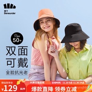 Hot SaLe Under Bananabeneunder  Women's Sun Hat Sun Protection Hat Bucket Hat Double-Sided BreathableUPF50+Uv Protection